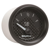 Autometer GT Series 52mm Short Sweep Electronic 0-90 ohms Fuel Level (For most 65-97 GM) - 8014