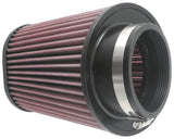 K&N Universal Clamp-On Air Filter 3-1/2in 10 Degree Flange 5-3/4in B 4-1/2in x 3-1/4in T 7in H - RU-1033