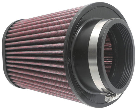 K&N Universal Clamp-On Air Filter 3-1/2in 10 Degree Flange 5-3/4in B 4-1/2in x 3-1/4in T 7in H - RU-1033