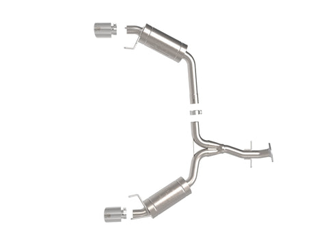 aFe POWER Takeda 06-13 Lexus IS250/IS350 SS Axle-Back Exhaust w/ Polished Tips - 49-36055-P