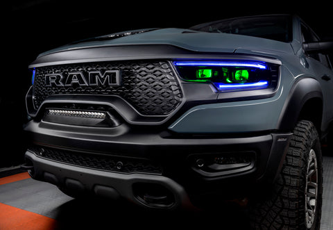 Oracle 19-21 RAM 1500 RGB Headlight Demon Eye Kit - LED Projector - w/o Controller - 1456-334