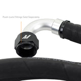 Mishimoto Push Lock Hose, Black, -12AN, 120in Length - MMHOSE-PL-12-120