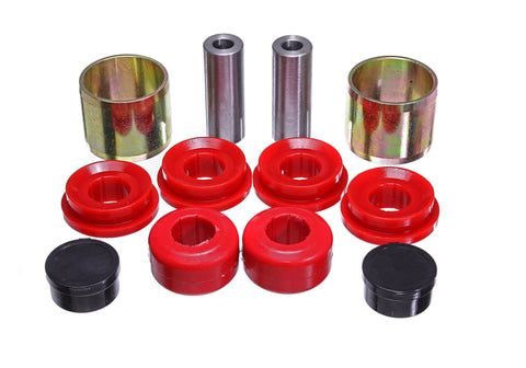 Energy Suspension 15-20 Ford Mustang Front Control Arm Bushing Set - Red - 4.3170R