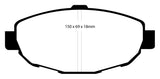 EBC 99-01 Lexus SC300 3.0 Redstuff Front Brake Pads - DP31007C