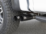 aFe POWER Rebel Series 3in 409 SS Cat Back Exhaust w/ Black Tips 17 Ford F-150 Raptor V6-3.5L - 49-43091-B