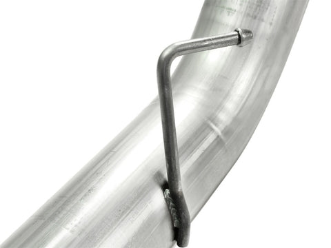aFe Atlas 5in DPF-Back Aluminized Steel Exh Sys, Ford Diesel Trucks 08-10 V8-6.4L (td) Polished tip - 49-03054-P