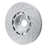 DFC 21-25 Mercedes-Benz Gle63 AMG S Front Drilled & Slotted Hi-Carbon Alloy GEOMET Coated Rotor - 930-63191