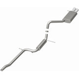 MagnaFlow Performance Cat-Back Exhaust System Dual Straight Drive Side Rear Exit 11-14 VW Jetta 2.0L - 15486