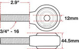 SPC Performance xAxis Rod End Ball Joint - 15793