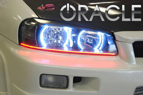 Oracle Nissan Skyline 98-01 Halo Kit - ColorSHIFT w/ BC1 Controller - 2501-335