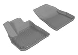 3D MAXpider 2016-2020 Chevrolet Malibu Kagu 1st Row Floormat - Gray - L1CH07711501