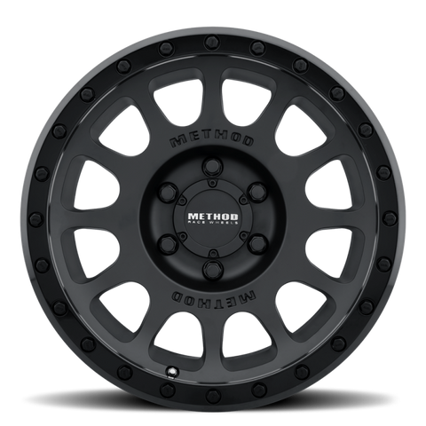 Method MR305 NV 17x8.5 0mm Offset 8x6.5 130.81mm CB Matte Black/Gloss Black Wheel - MR305785801000