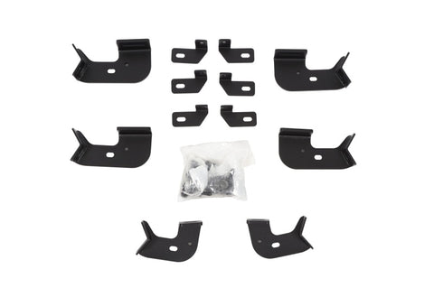 Dee Zee 07-18 Jeep Wrangler JK Running Board Hex Bracket Kit - DZ66345