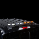 Putco 36In Universal 36In Tri Color Hornet Light (Amber/Blue/White) - LED Stealth Rooftop Strobe Bar - 950236