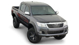 Bushwacker 11-13 Toyota Hilux Pocket Style Flares 4pc 59.8in Bed - Black - 31929-02