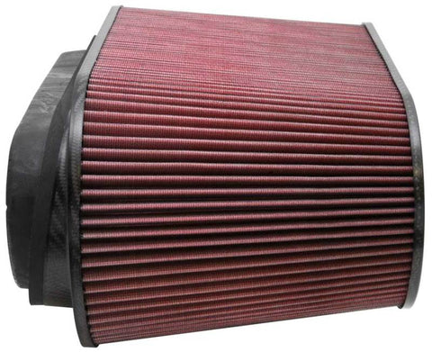 K&N Custom Racing Unique Oval Tapered Filter 17.313in OL B/7.75in OW B/14.625inOL T/6.125inOW T/9in - 100-8521