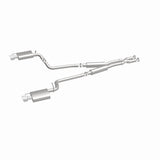 MagnaFlow 10-12 Cadillac CTS V6 3.0L (Exc AWD) Dual Split Rear Exit Stainless Cat Back Perf Exhaust - 15136