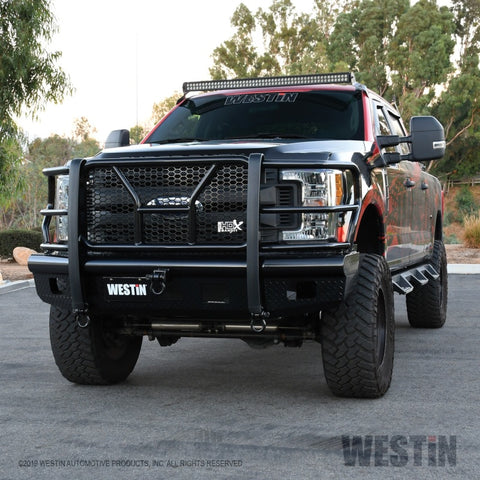 Westin/HDX Bandit 17-19 Ford F-250 / F-350 Front Bumper - Textured Black - 58-31125