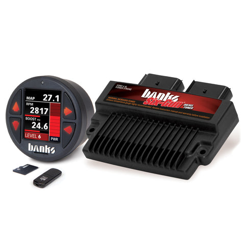 Banks 08-10 Ford F-250/F-350/F-450 6.4L Six-Gun Diesel Tuner w/ iDash-1.8 DataMonster - 61452