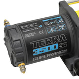 Superwinch 3500 LBS 12V DC 7/32in x 32ft Synthetic Rope Terra 3500SR Winch - Gray Wrinkle - 1135270