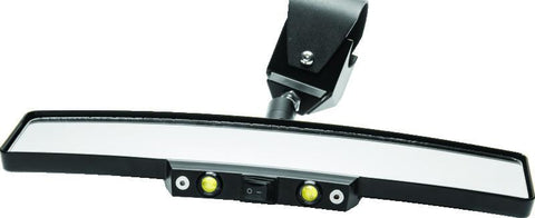 DragonFire Racing Lighted Rear View Mirror - 1.75-2 in. - 522150