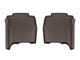 WeatherTech 14-16 Land Rover-Range Rover Rear FloorLiner - Cocoa Long Wheelbase w/ 2nd Row Console - 474805