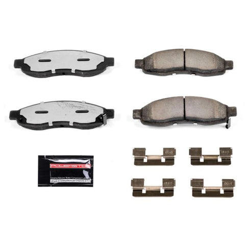 Power Stop 04-05 Infiniti QX56 Front Z36 Truck & Tow Brake Pads w/Hardware - Z36-1015