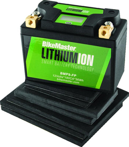 BikeMaster Lithium Ion 2.0 Battery - BMP9-FP - 780852