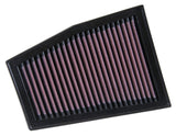 K&N Replacement Air Filter for 13-15 Audi RS5 V8 4.2L - Right - 33-3032
