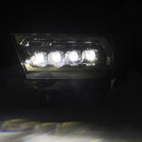 AlphaRex 19-23 Dodge Ram 1500 (No Clsc/Ltd/TRX) NOVA-Series LED Proj HL Alpha-Black (Converter Req.) - 880577