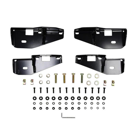 Westin 18-22 Jeep Wrangler JLU 4dr Platinum 4 Oval Nerf Step Bars - Tex. Blk - 21-4065