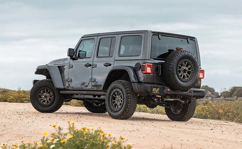MagnaFlow 21-22 Jeep Wrangler V8 6.4L Street Series Cat-Back Exhaust w/ Black Tips - 19598