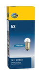 Hella Bulb 53 12V 2W 1CP BA9s G3.5 - 53