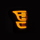 AlphaRex 07-13 Toyota Tundra LUXX-Series LED Tail Lights Black - 670030