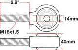 SPC Performance XAXIS Rod End Ball Joint - 15787