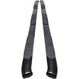 Westin 2020 Chevy Silverado 2500/3500 Crew Cab (8ft Bed) PRO TRAXX 5 Oval W2W Nerf Step Bars - Black - 21-534775