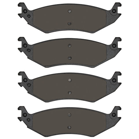 DFC 04-06 Ford Econoline Rear Semi Metallic 5000 Advanced Brake Pads - 1551-1046-00