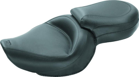 Mustang 04-21 Harley Sportster Wide Touring 1PC Seat - Black - 76141