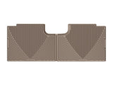 WeatherTech 2015+ Ford F-150 SuperCab Rear Rubber Mats - Tan - W358TN