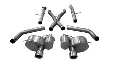 Corsa 2012-2021 Jeep Grand Cherokee SRT 2.75in Dual Rear Xtreme Cat-Back Exhaust - 21058