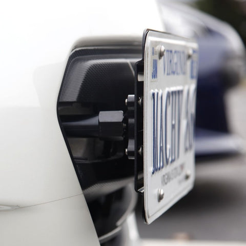 Turbo XS 13-16 Subaru BRZ/Scion FR-S License Plate Relocation Kit - TOWTAG-BRZ