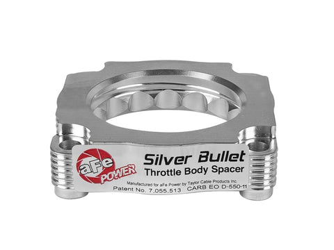 aFe Silver Bullet Throttle Body Spacer 12-15 BMW 328i (F30) L4-2.0L N20/N26 - 46-31009