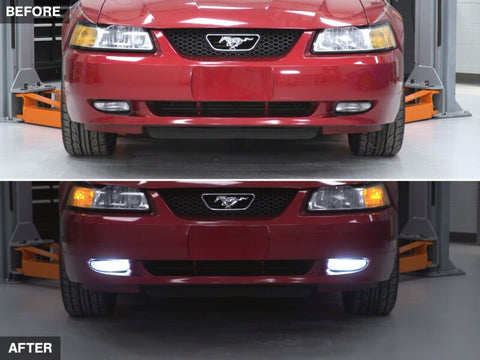 Raxiom 94-04 Ford Mustang Excl 03-04 Cobra Axial Series LED Fog Light Bulbs - 393042