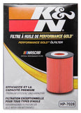 K&N Performance Oil Filter for 2010+ Mercedes Benz GLE350D 3.0L V6 DSL 2.75in OD x 3.625in H - HP-7028