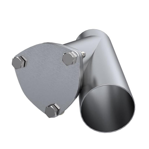 QTP 3in Weld-On QTEC Exhaust Cutout Y-Pipe - 10300