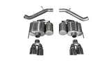 Corsa 2016-2019 Cadillac ATS-V 3.6T 4in Polished Sport Axle-Back Exhaust - 14478