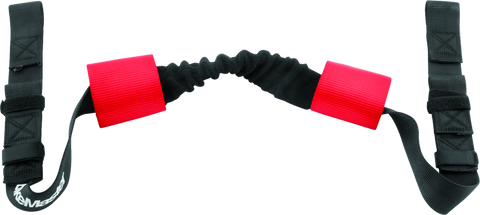 BikeMaster Bar Harness Tiedown Assist - Black/Red - 100575