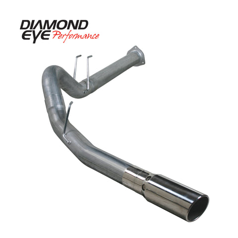 Diamond Eye KIT 4in DPF BACK SGL SS: 2011 FORD 6.7L PWRSTROKE F250/F350 - K4376S