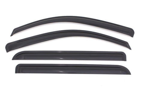 AVS 15-18 Chevy Silverado 2500 Crew Cab Ventvisor Outside Mount Window Deflectors 4pc - Smoke - 94536
