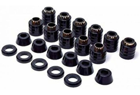 Daystar 1980-1981 Jeep CJ5 4WD - Polyurethane Body Mounts (Bushings Only) - KJ04002BK